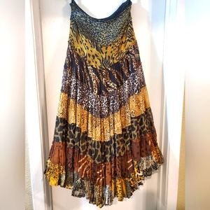 Vintage Sandy starkman long skirt size medium